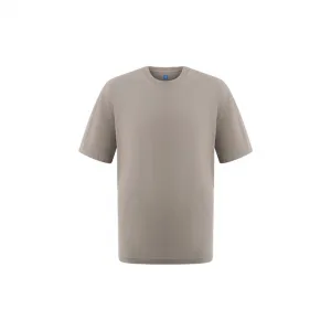 серая футболка Yeezy YZY Short Sleeve 537299-03, вид спереди, классический силуэт,