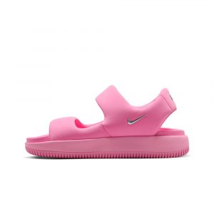 Сандалии Nike Calm Sandal розовые, вид сбоку
