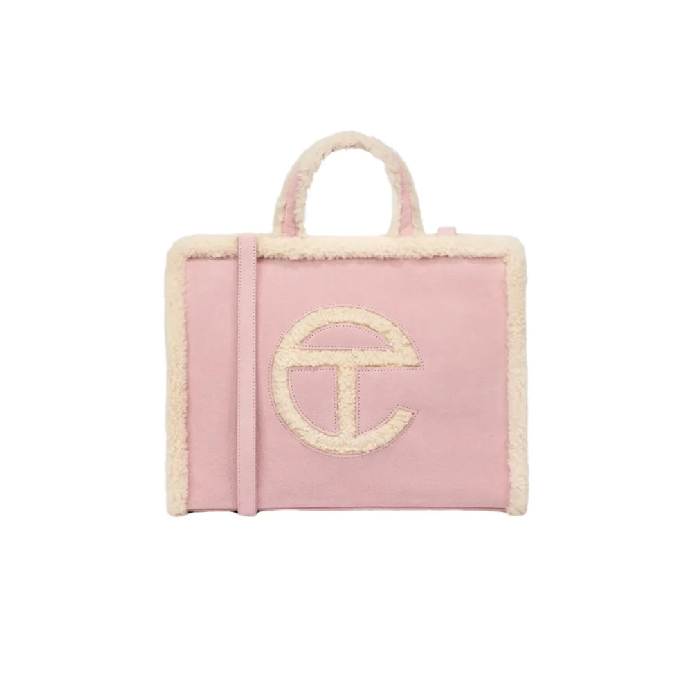 Сумка x UGG TELFAR Medium Shopper Pink Bag