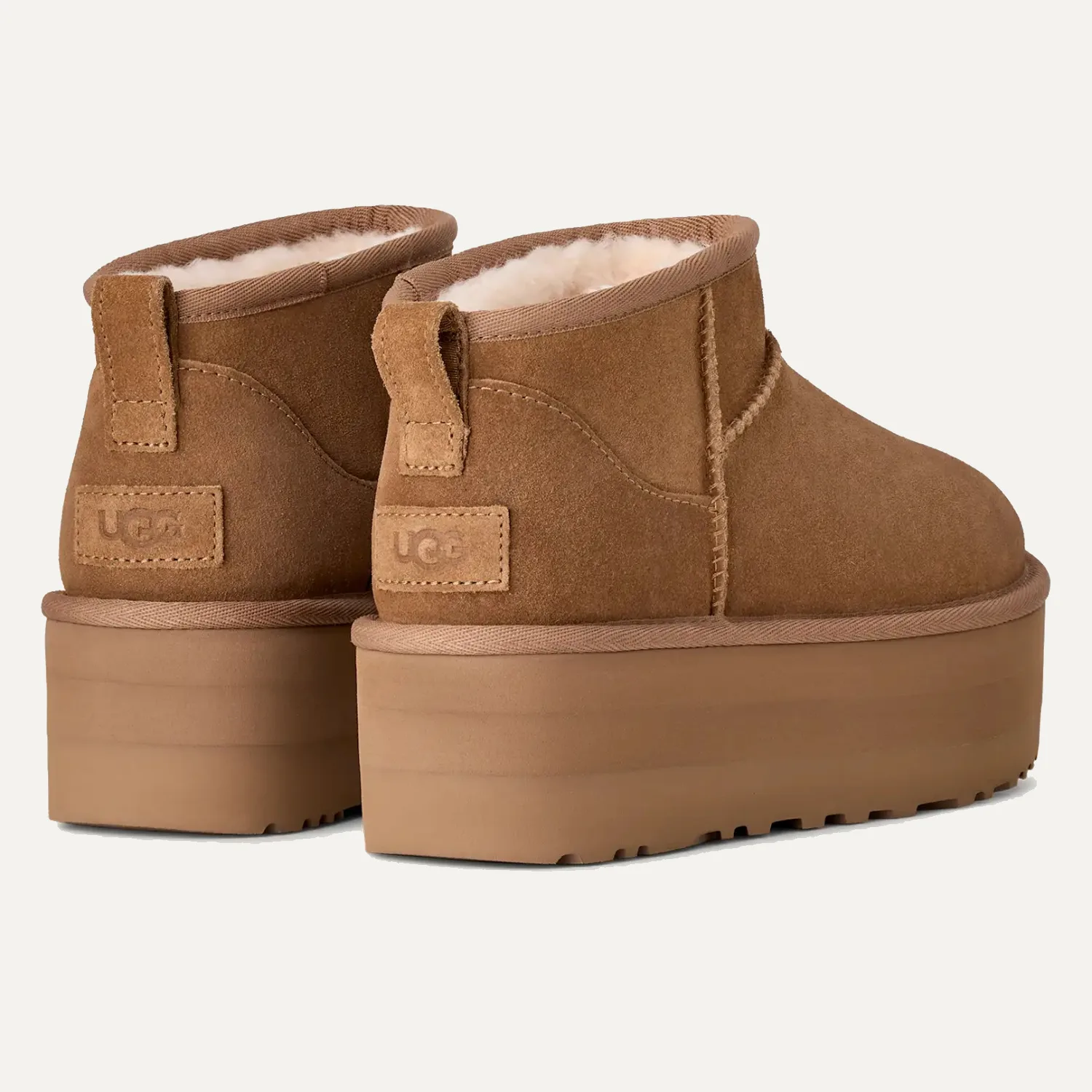 Полусапоги UGG Classic Ultra Mini Platform Boot Chestnut