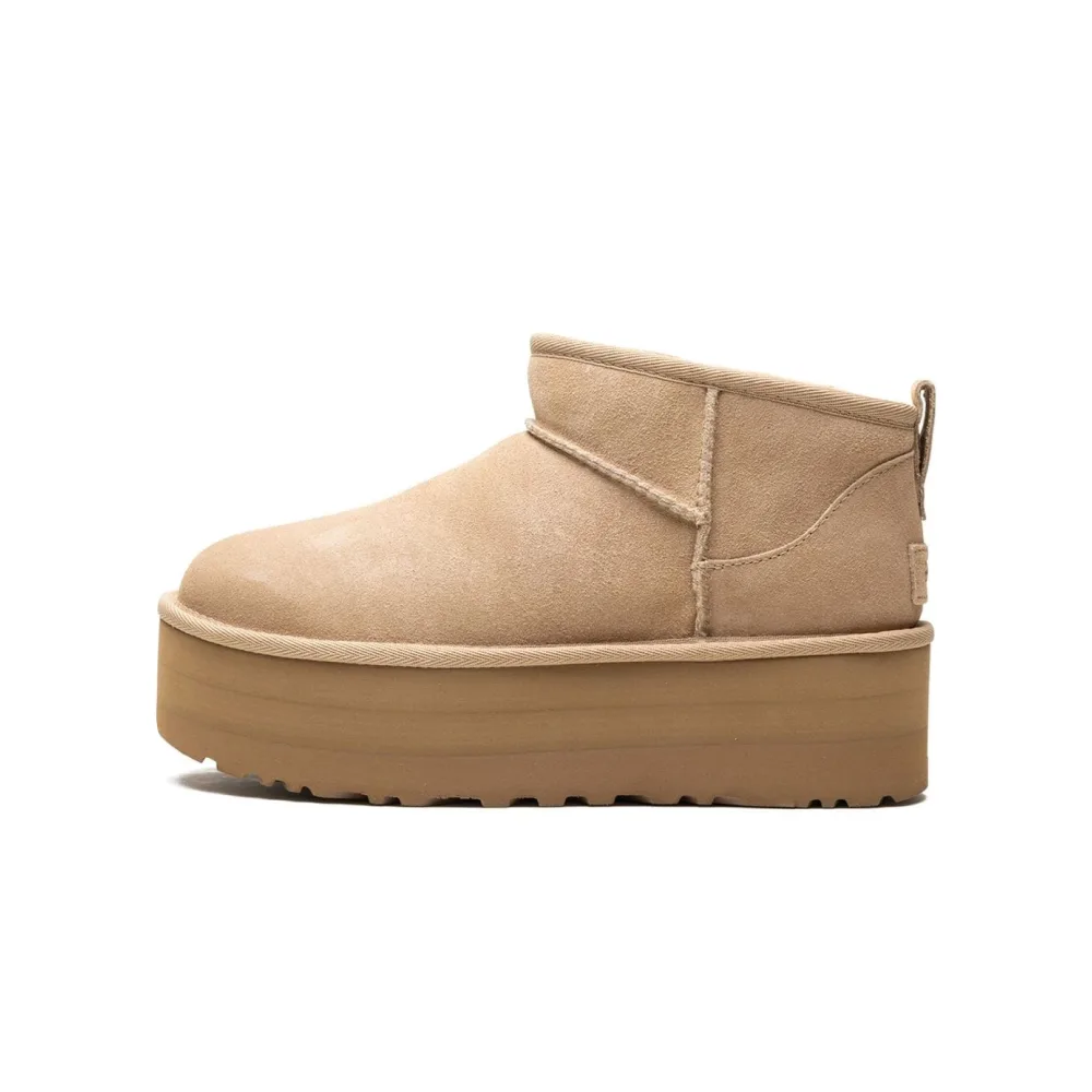 Полусапоги UGG Classic Ultra Mini Platform Boot Sand