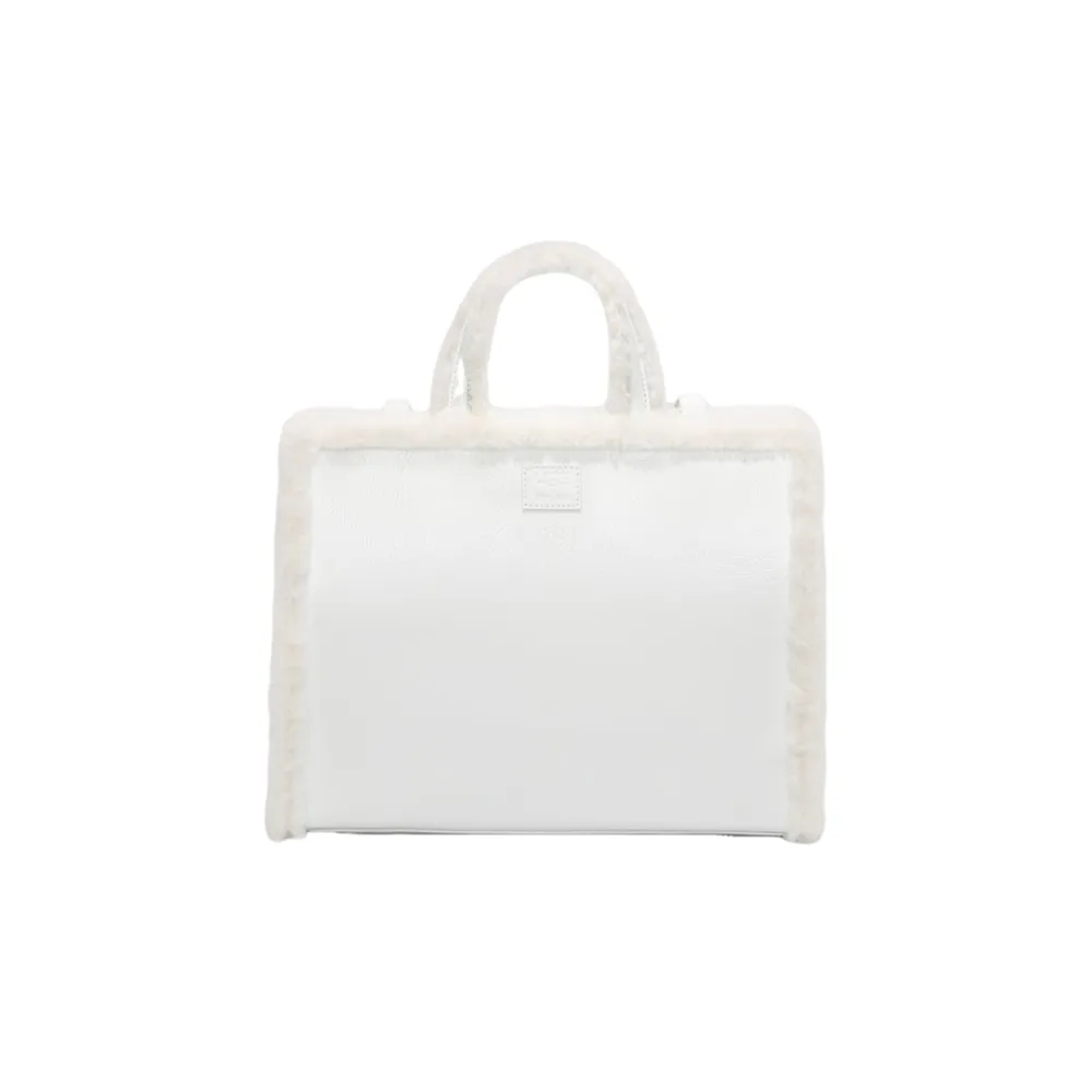 UGG x TELFAR Medium Shopper White Bag