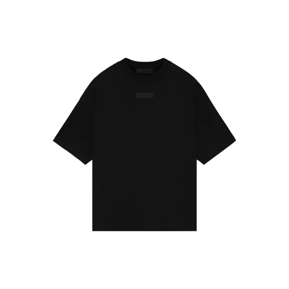 Fear of God Essentials Crewneck T‑Shirt II  Jet Black