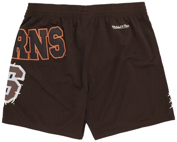 Шорты Cactus Jack by Travis Scott x Mitchell & Ness University Of Texas Shorts 'Brown'