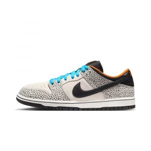 Кроссовки Nike SB Dunk low, Electric Pack Olympic Safari, стильный дизайн, бежевые с оранжевым, тренд