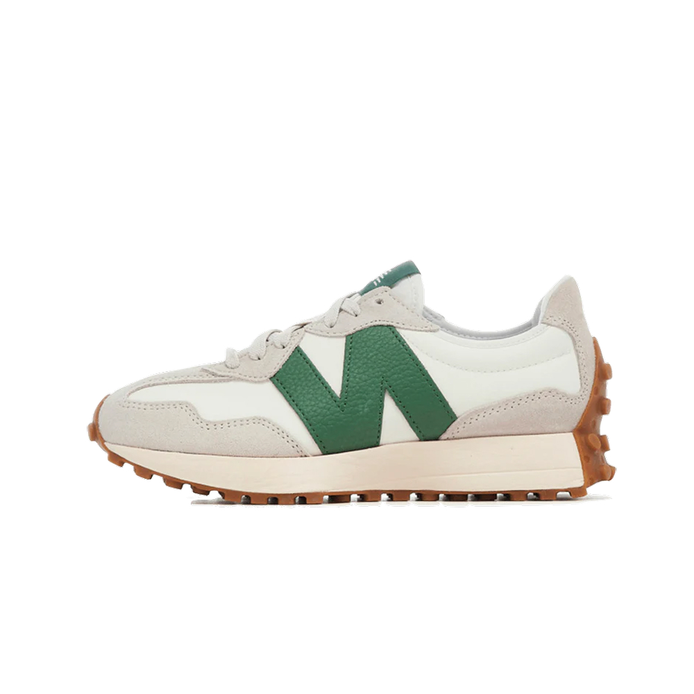 Стильные Кроссовки New Balance 327, Nori: серо-бежевый дизайн, идеальны для спорта и прогулок