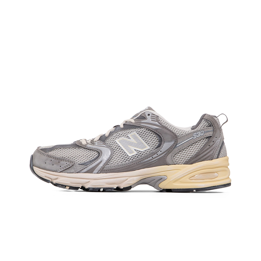 Кроссовки New Balance 530, Vintage Grey Matter, стильный ретро-дизайн, серый цвет, удобная подошва, идеальны для повседневки