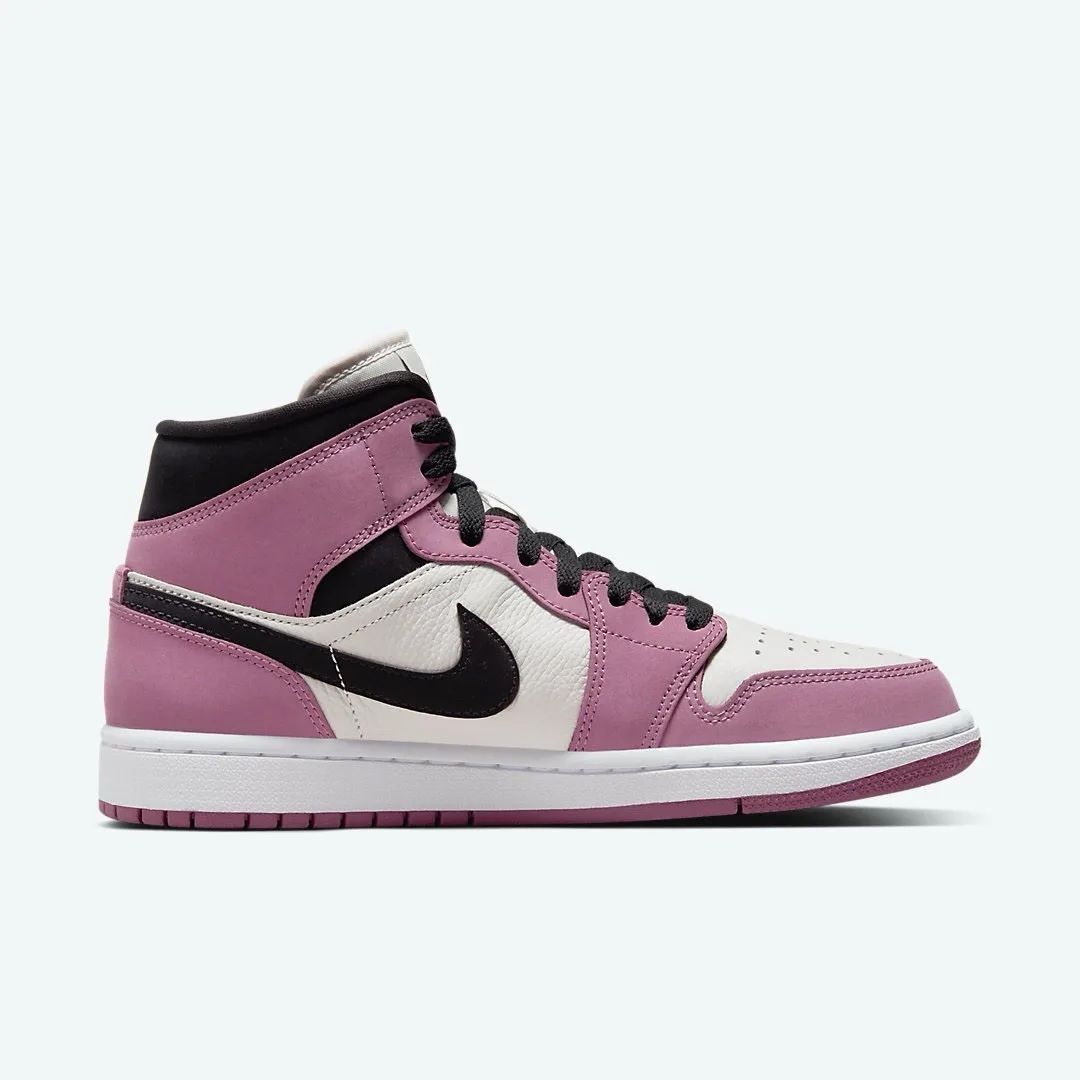 Кроссовки Nike Air Jordan 1 Mid SE 'Berry Pink' (W)