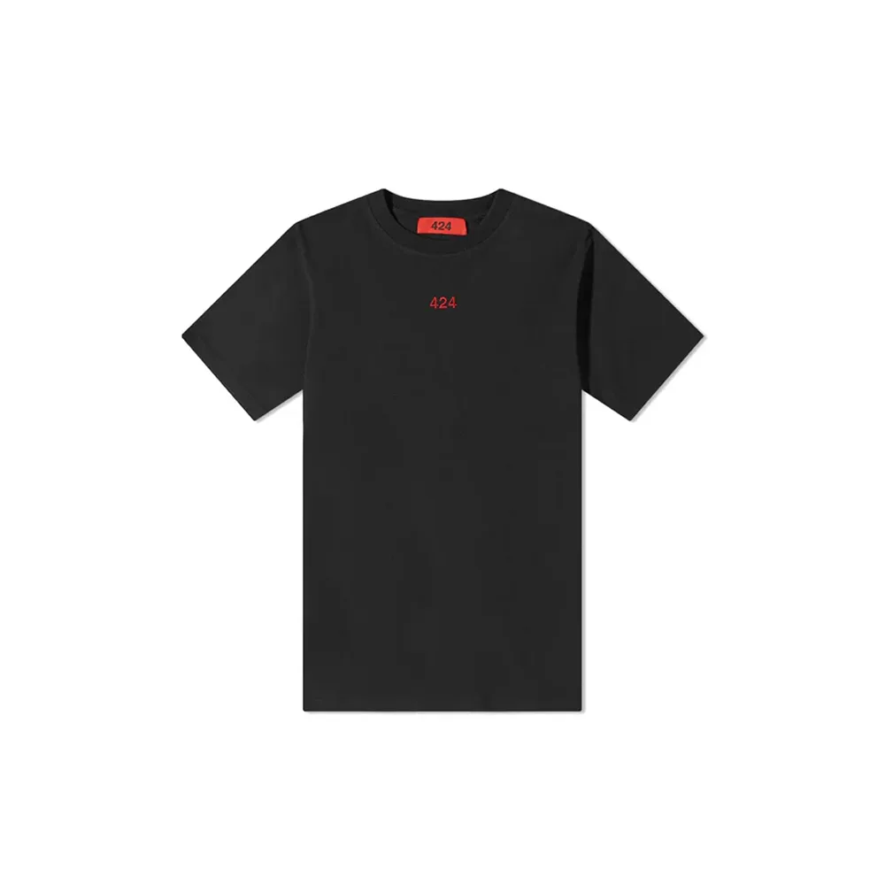 Футболка 424 Logo T-Shirt Black