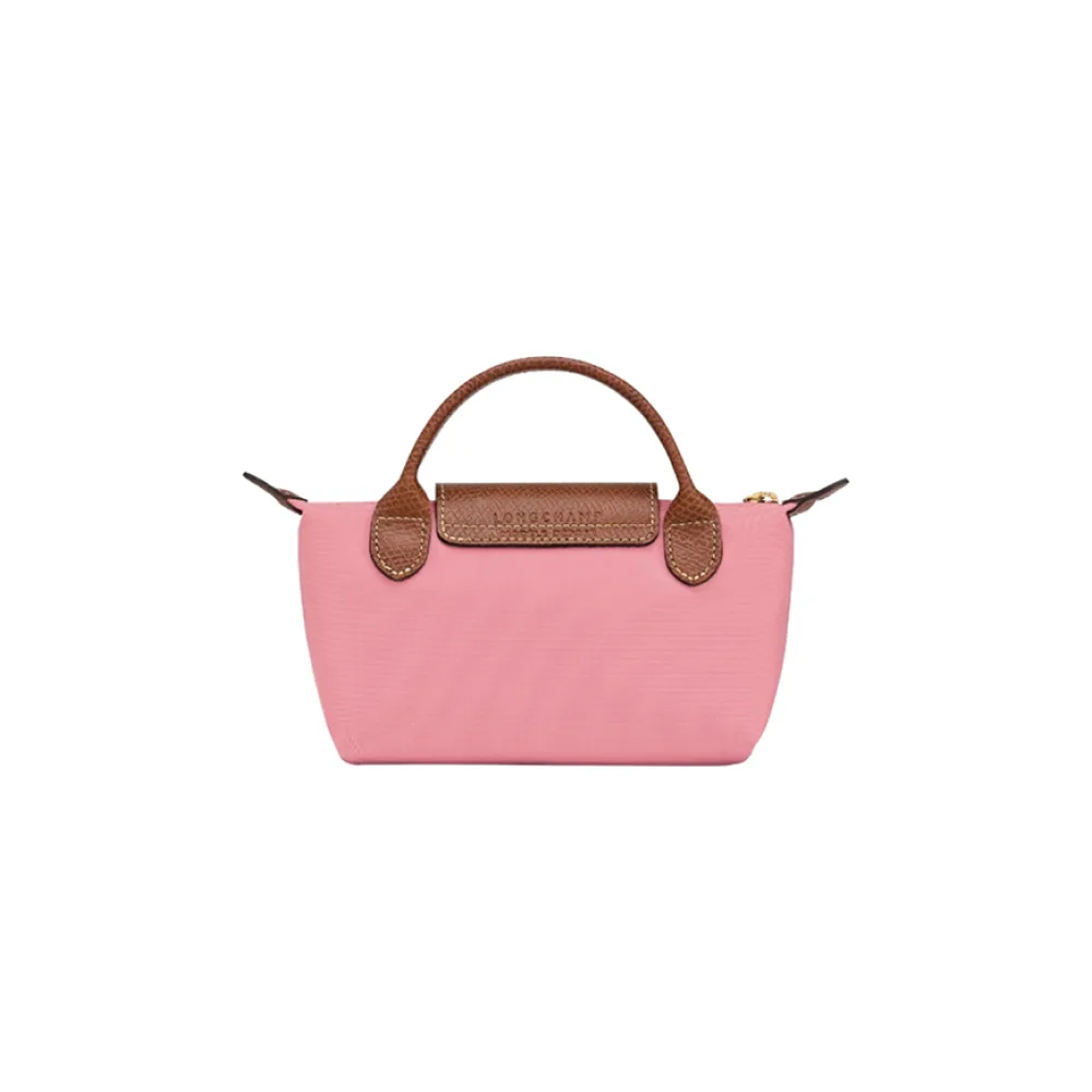 Longchamp Le Pliage Original Pouch With Handle Marshmallow