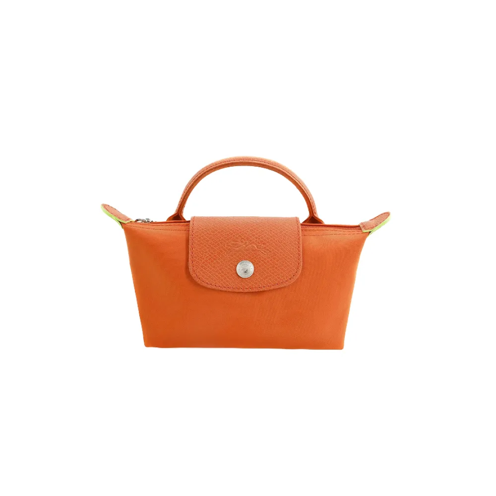 Сумка Longchamp Le Pliage Original Pouch With Handle Carrot