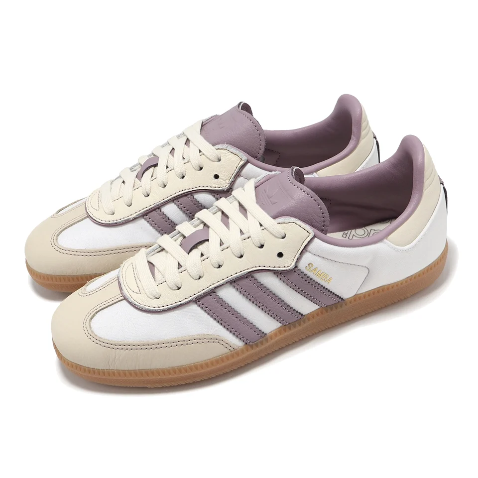 Кроссовки Adidas Samba OG 'Cream White / Preloved Fig'