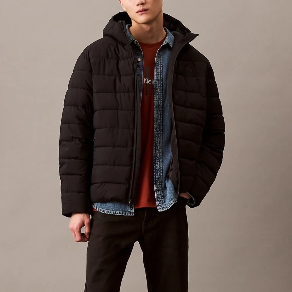 Куртка Calvin Klein Midweight Packable Coat Black