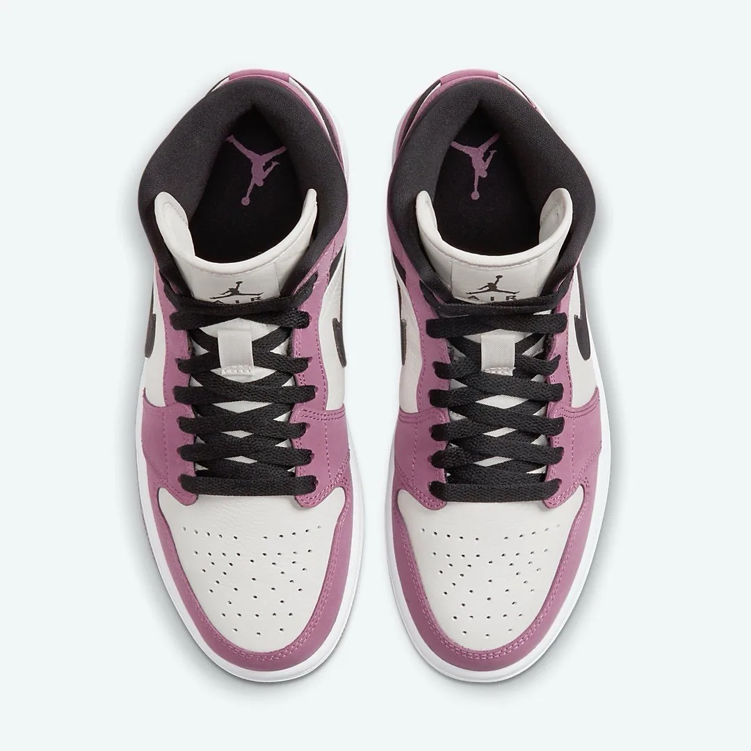 Кроссовки Nike Air Jordan 1 Mid SE 'Berry Pink' (W)