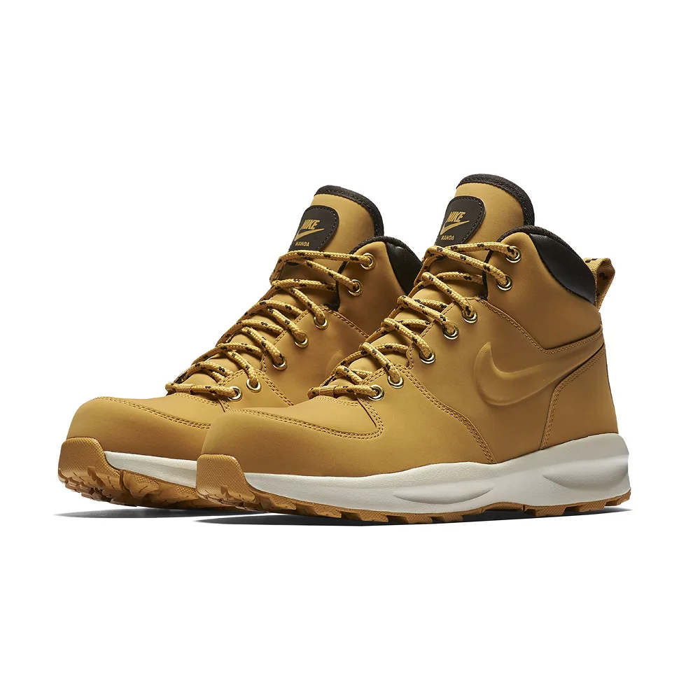 Кроссовки Nike Manoa Haystack. Высокая шнуровка, логотип