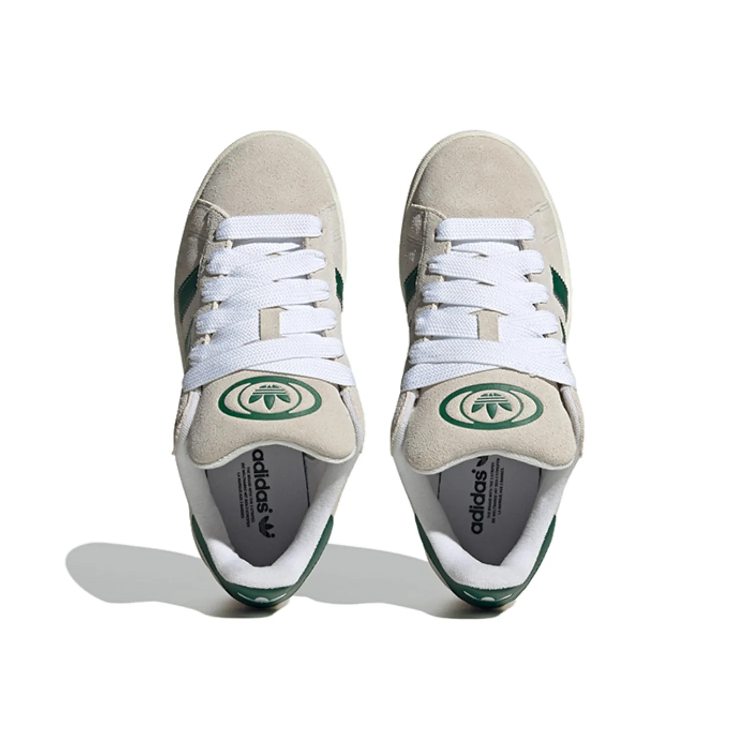 Кроссовки Adidas Originals Campus 00s 'Crystal White / Dark Green / Off White' (W)