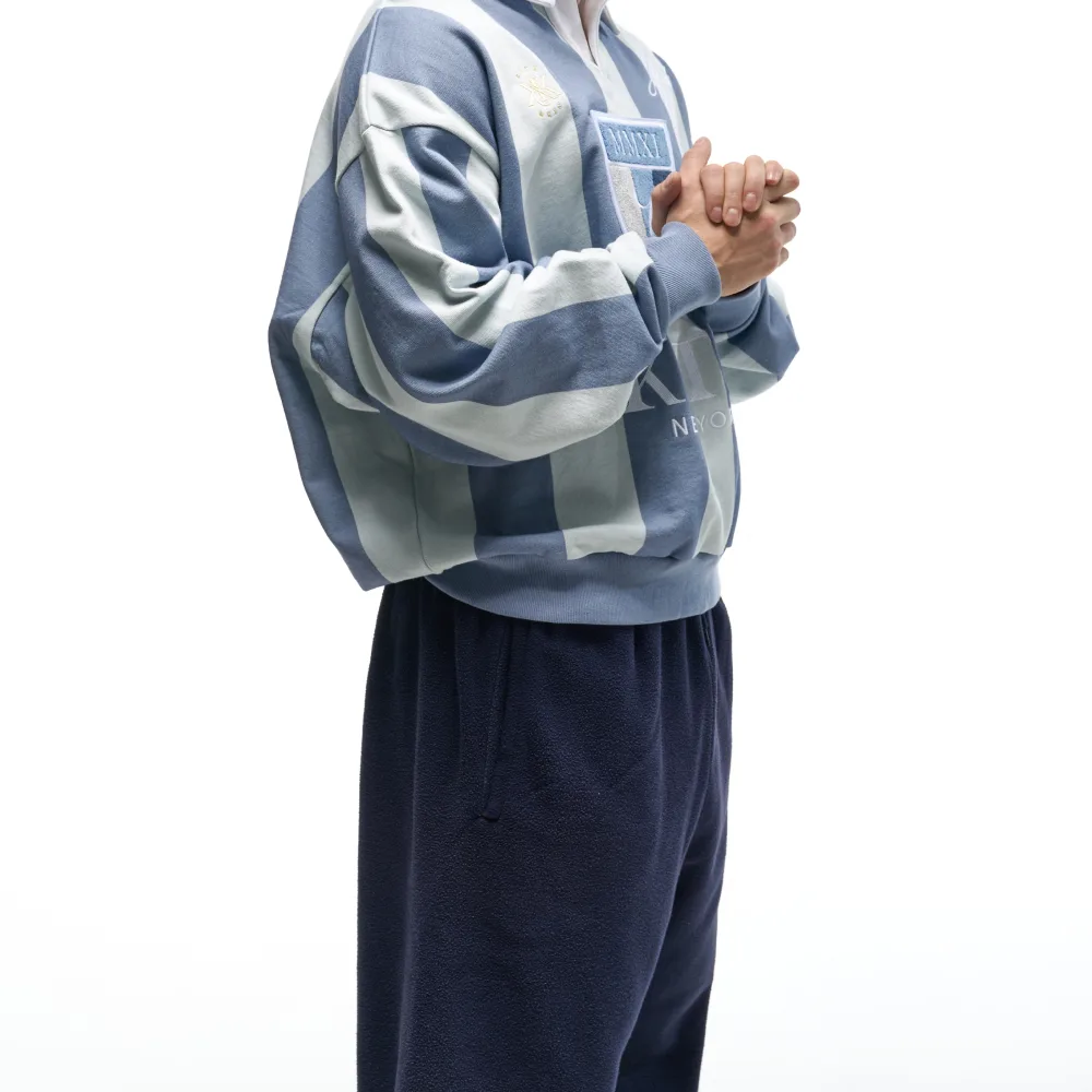 Брюки x Gap Engineered by Balenciaga Polar Fleece Joggers Navy