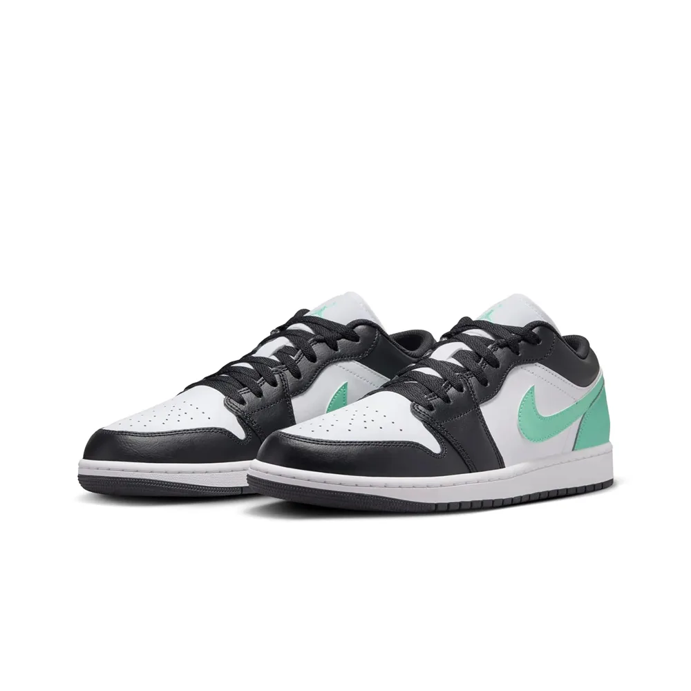 Кроссовки Nike Jordan 1 Low Green Glow 553558-131