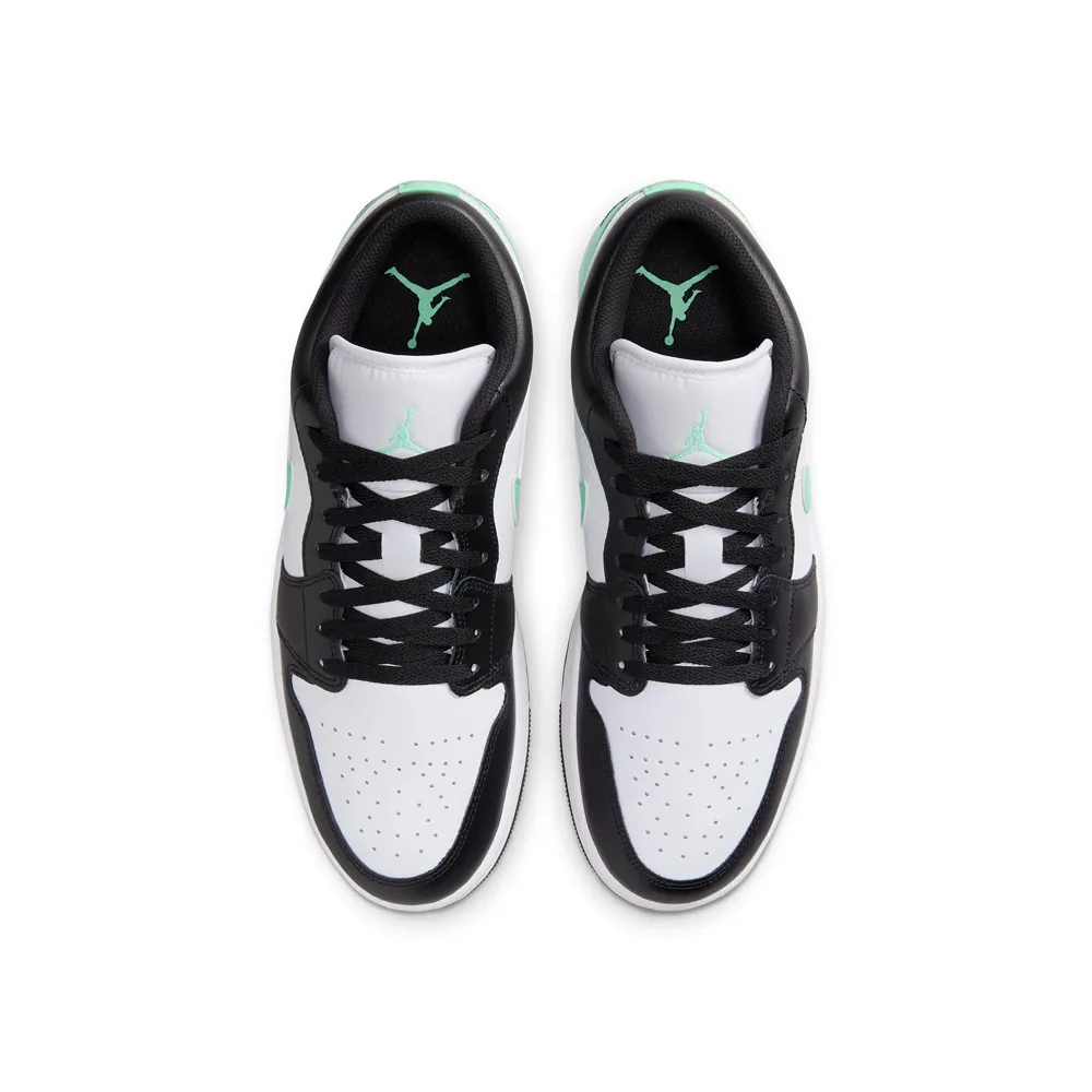 Кроссовки Nike Jordan 1 Low Green Glow 553558-131