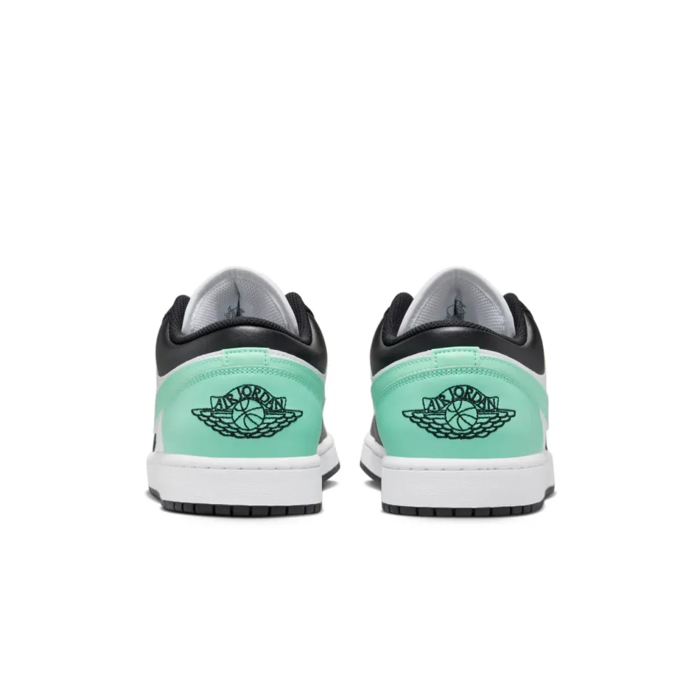 Кроссовки Nike Jordan 1 Low Green Glow 553558-131