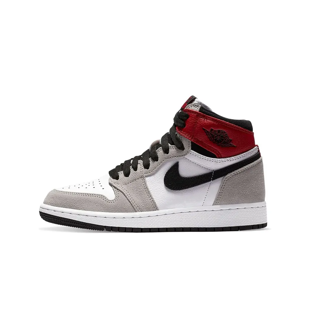 Кроссовки Nike Air Jordan 1 Retro High Light Smoke Grey (GS)