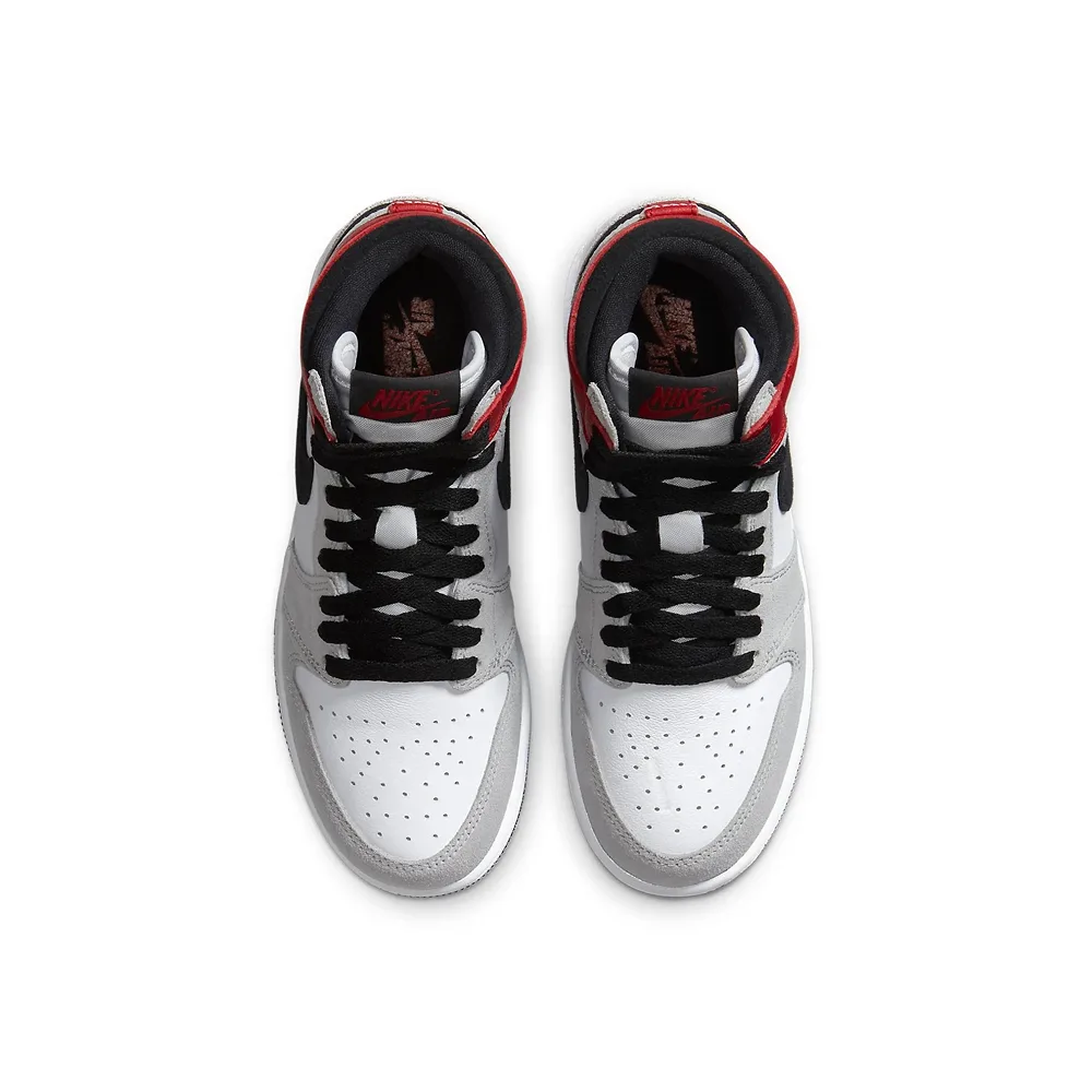 Кроссовки Nike Air Jordan 1 Retro High Light Smoke Grey (GS)