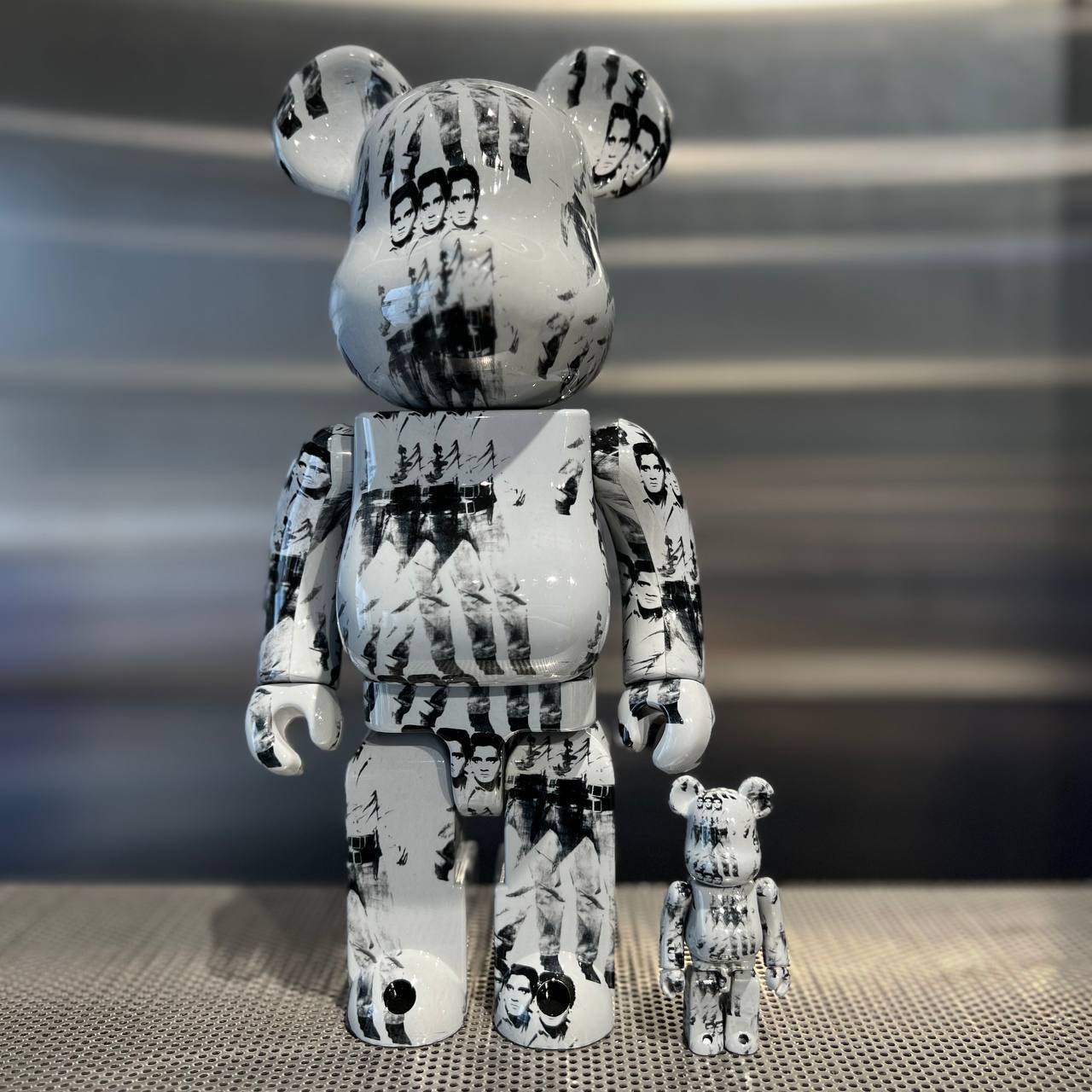 Дизайнерская игрушка Medicom Toy Andy Warhol Elvis Presley