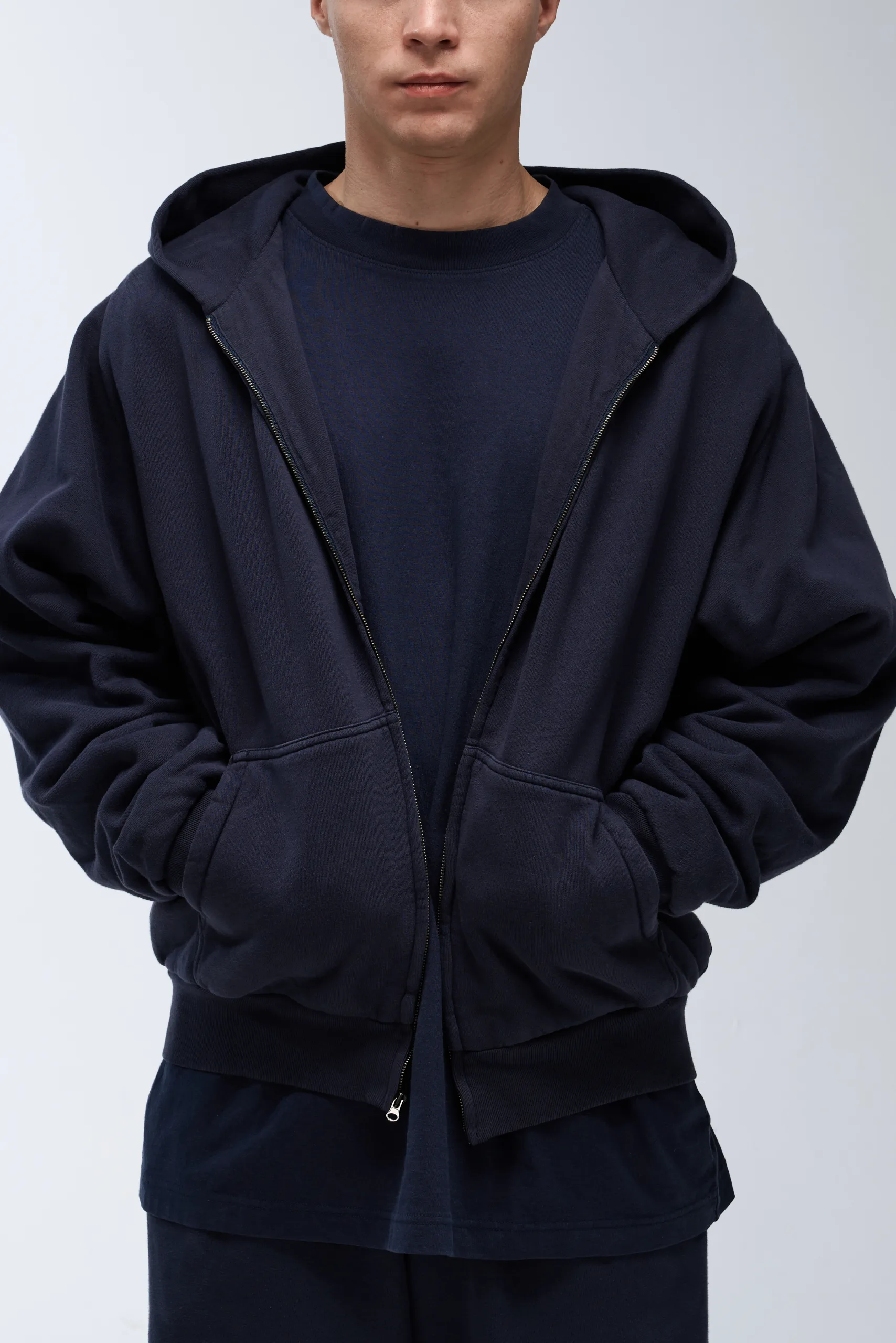 Зип худи Yeezy x Gap Zip Up Hoodie Black