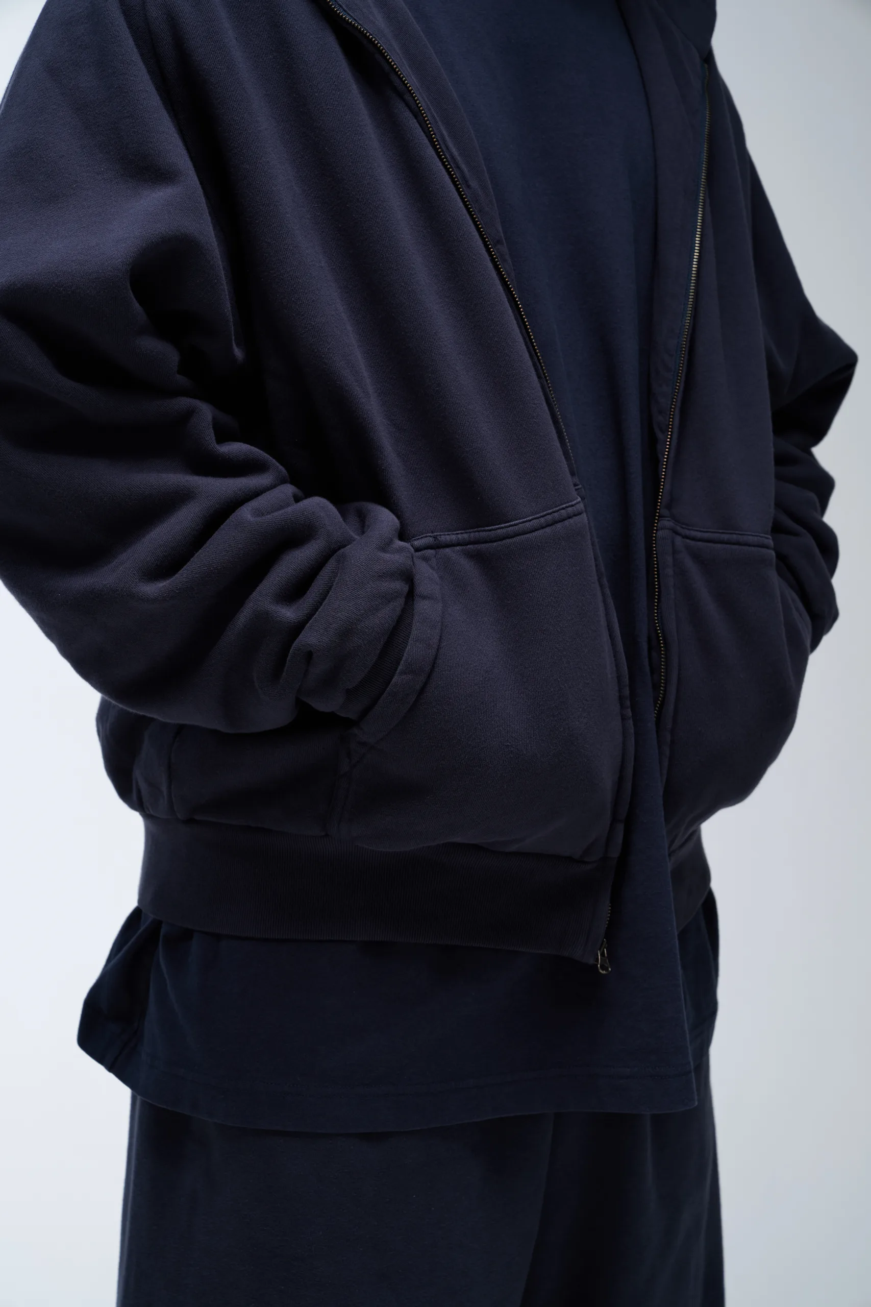 Зип худи Yeezy x Gap Zip Up Hoodie Black