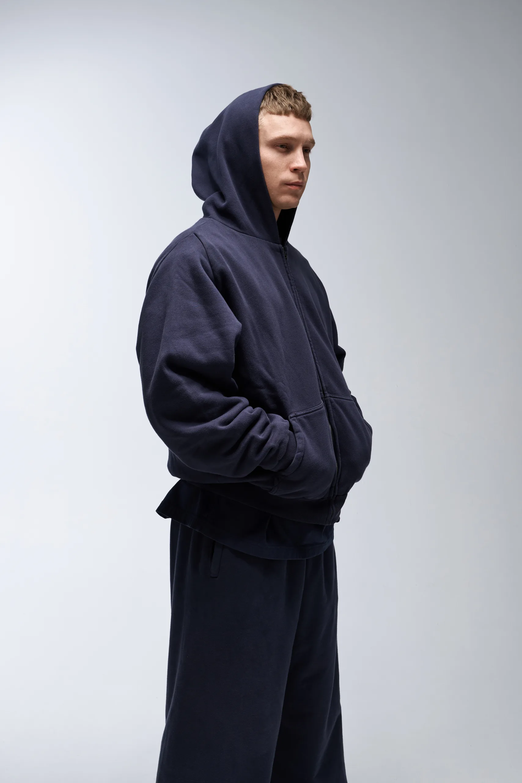 Зип худи Yeezy x Gap Zip Up Hoodie Black