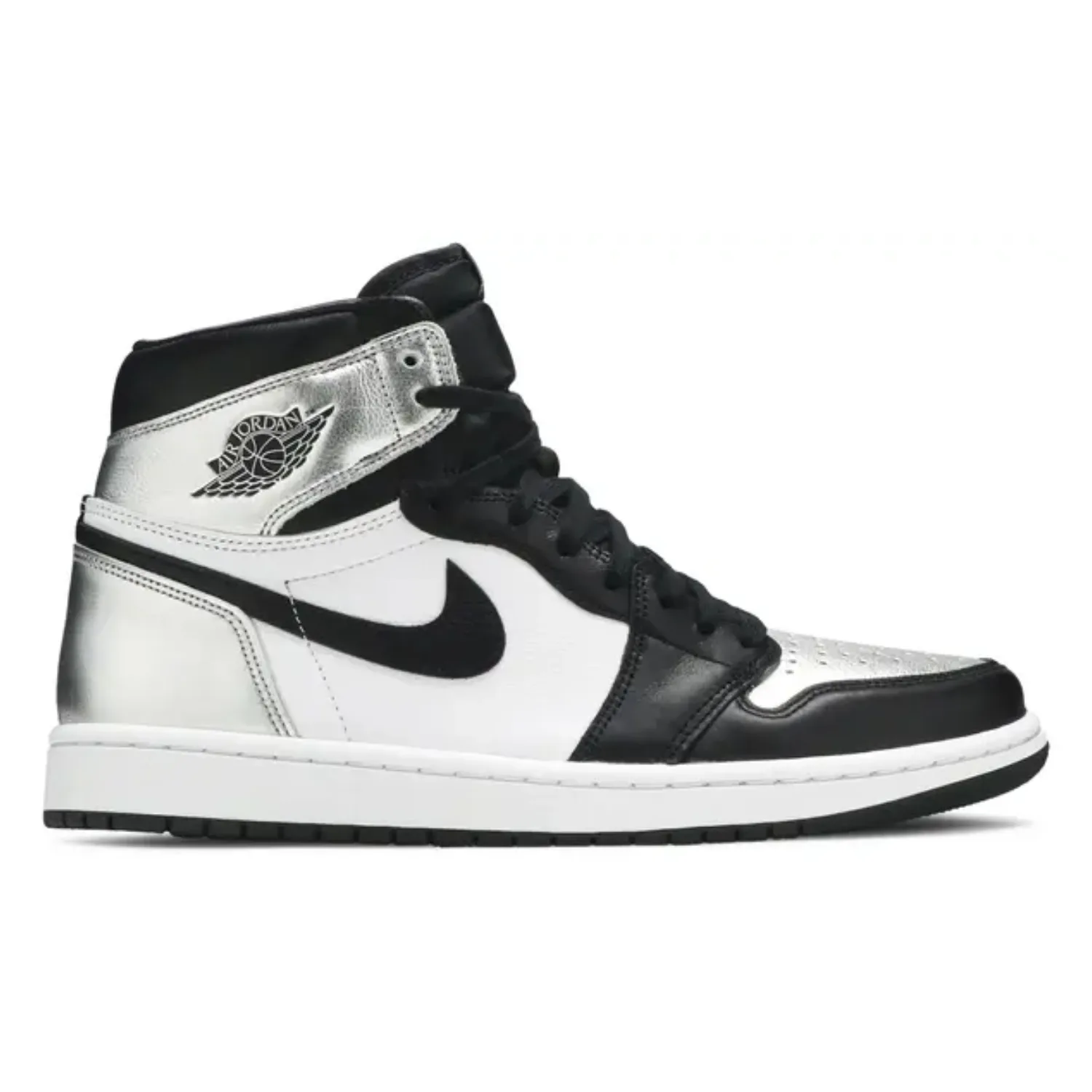 Кроссовки Nike Air Jordan 1 Retro High OG 'Silver Toe' (W)