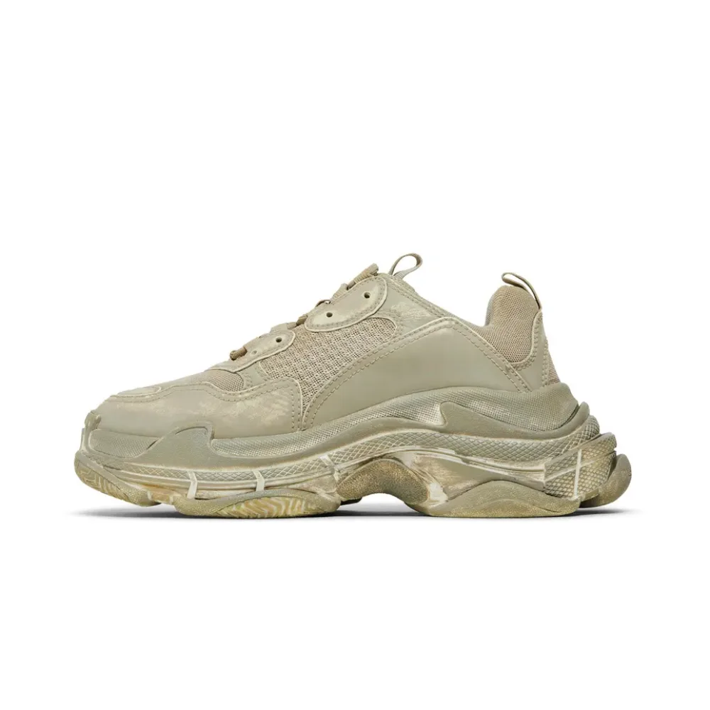 Кроссовки Balenciaga Wmns Triple S Sneaker Beige Faded