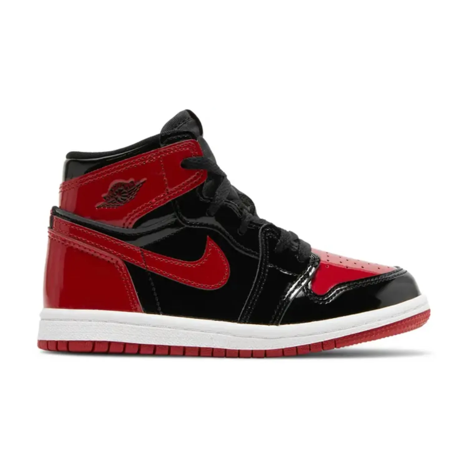 Кроссовки детские Nike Air Jordan 1 Retro High OG TD 'Patent Bred' (TD)