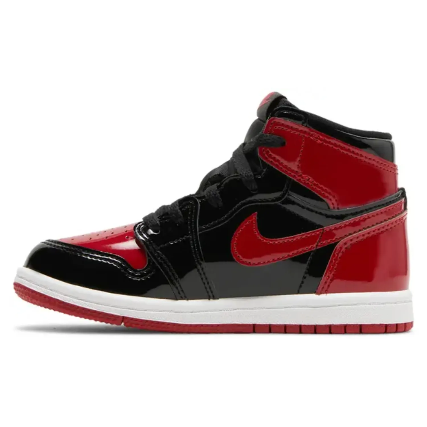 Кроссовки детские Nike Air Jordan 1 Retro High OG TD 'Patent Bred' (TD)