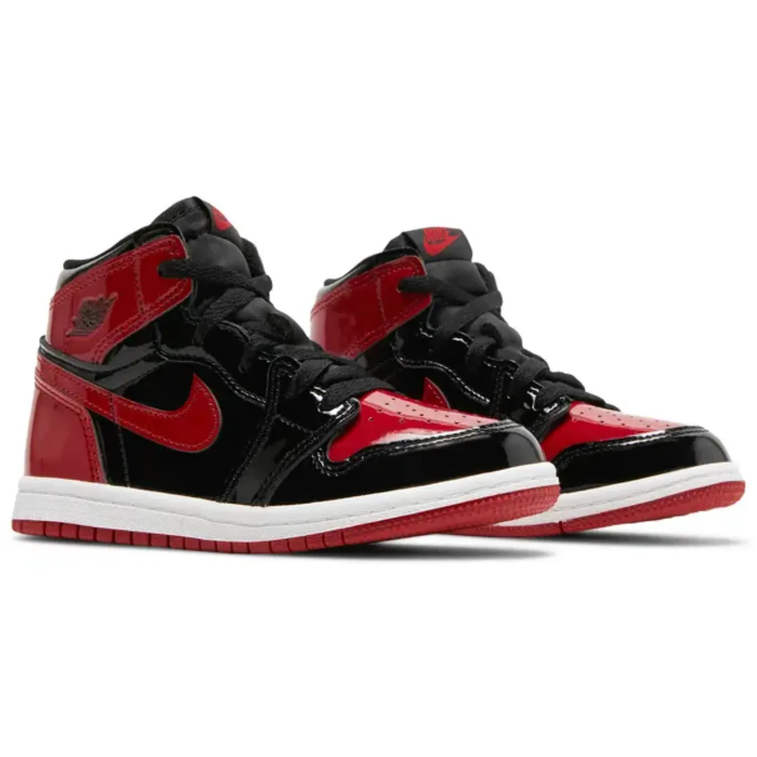 Кроссовки детские Nike Air Jordan 1 Retro High OG TD 'Patent Bred' (TD)