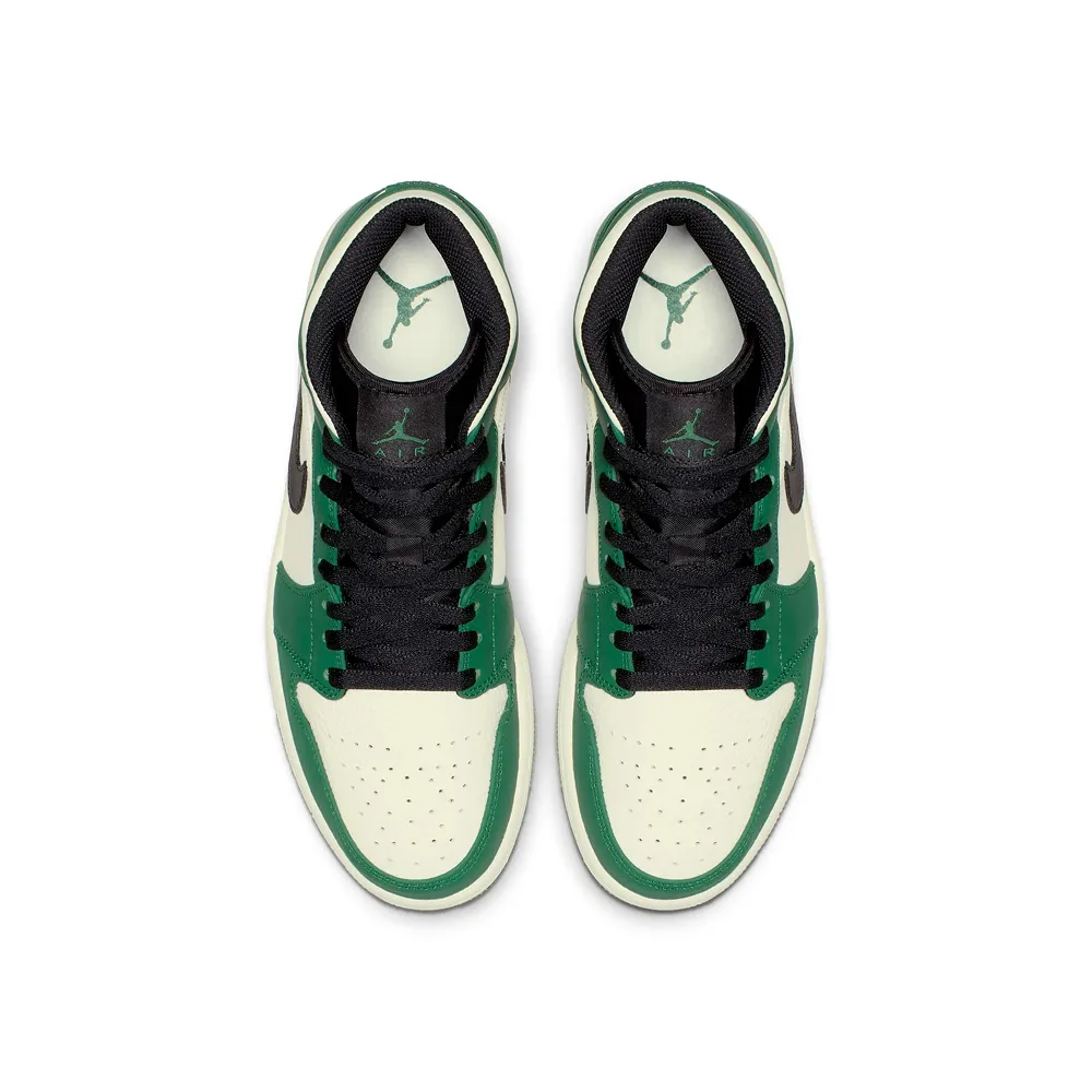 Кроссовки Nike Air Jordan 1 Mid Pine Green 852542-301
