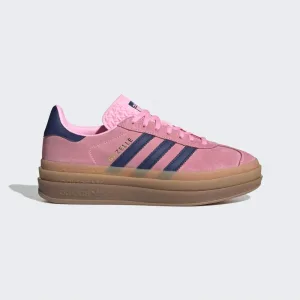 Кроссовки Adidas Originals Gazelle Bold 'Pink Glow / Victory Blue / Gum' (W)