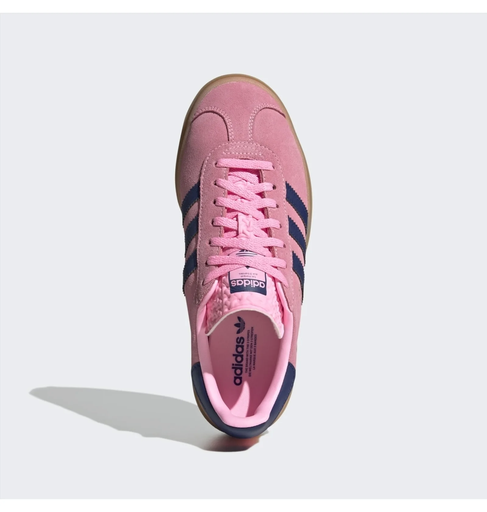 Кроссовки Adidas Originals Gazelle Bold 'Pink Glow / Victory Blue / Gum' (W)