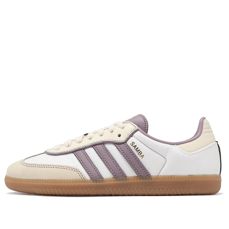 Кроссовки Adidas Samba OG 'Cream White / Preloved Fig'
