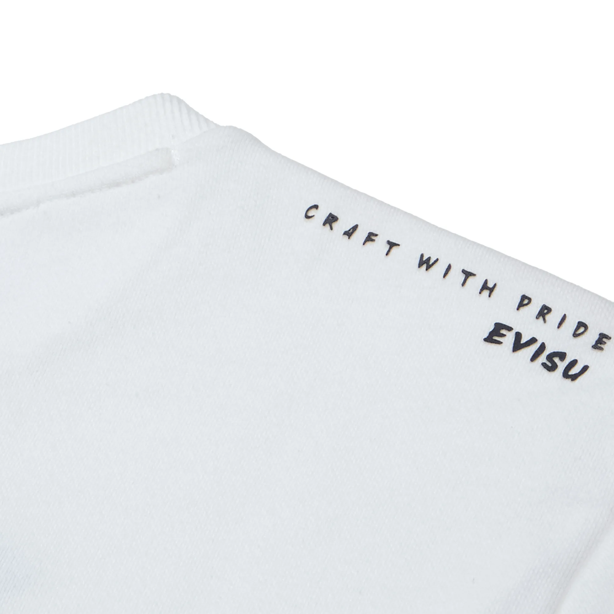 Evisu Logo Embroidery Oversized Sweatshirt