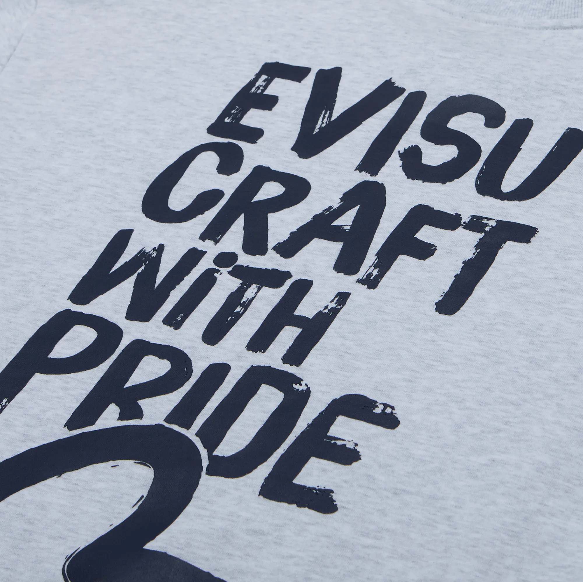 Evisu Craft With Pride Sweatshirt Melange Grey
