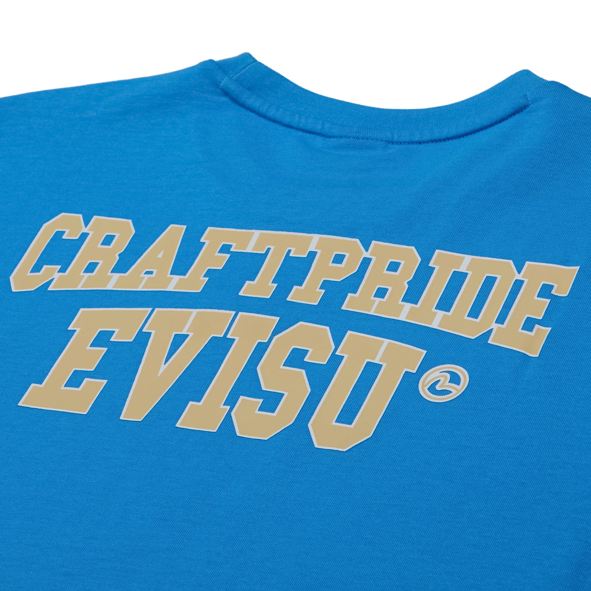 Evisu Сraftpride Back Print Tee Blue