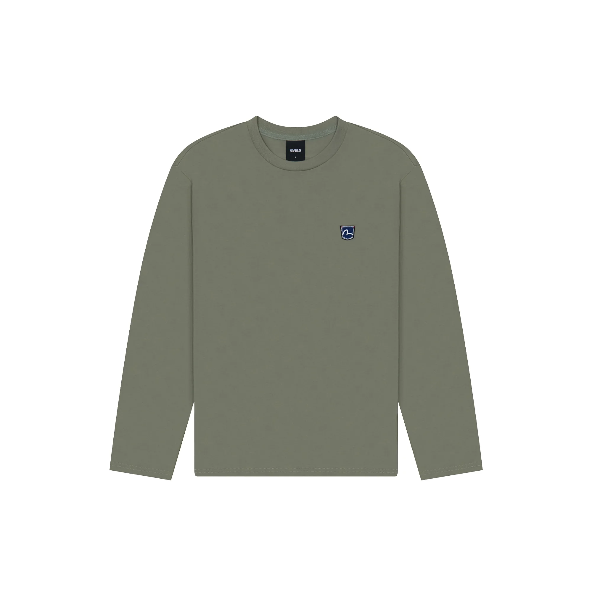 Evisu Denim Pocket LS T-shirt Light Khaki