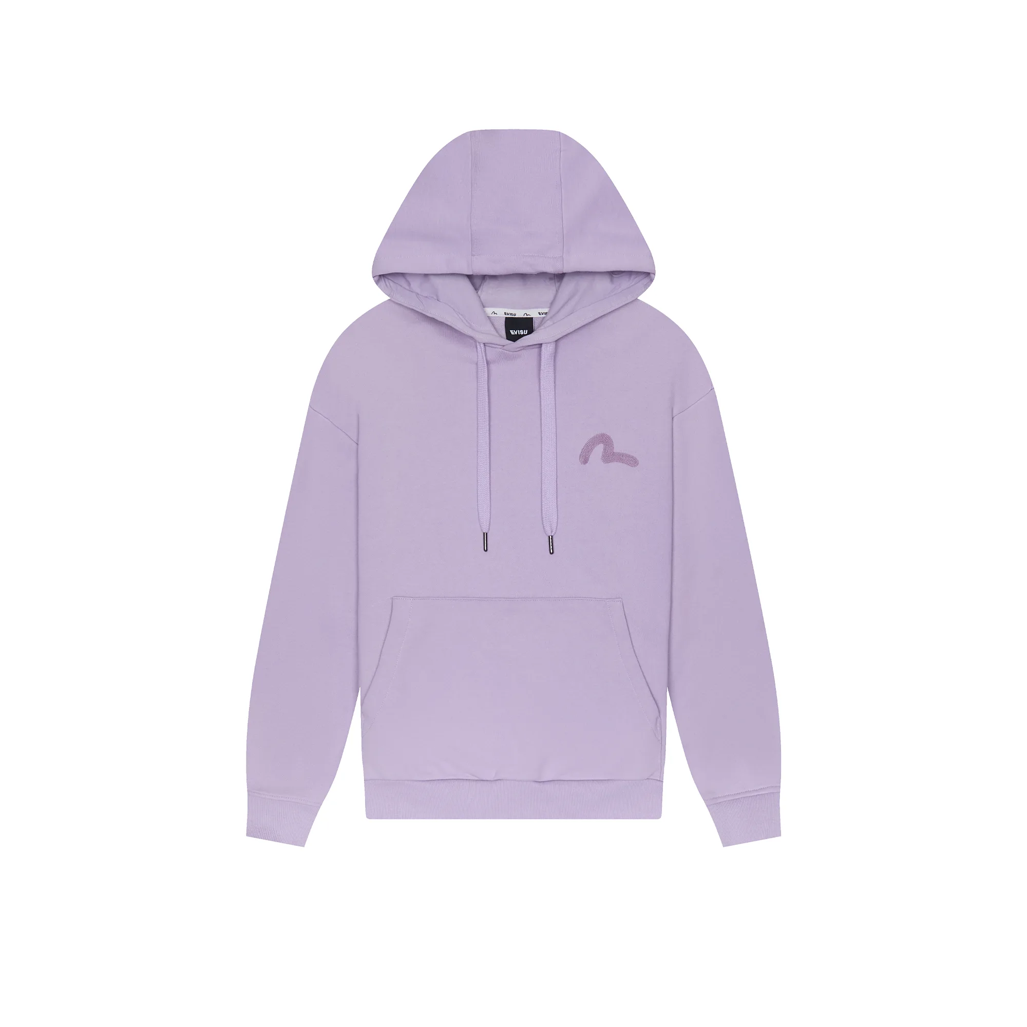Evisu Towel Hoodie Purple
