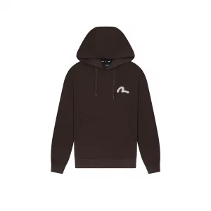 Evisu Худи Seagull Print Hoodie Dark Brown Dark Brown