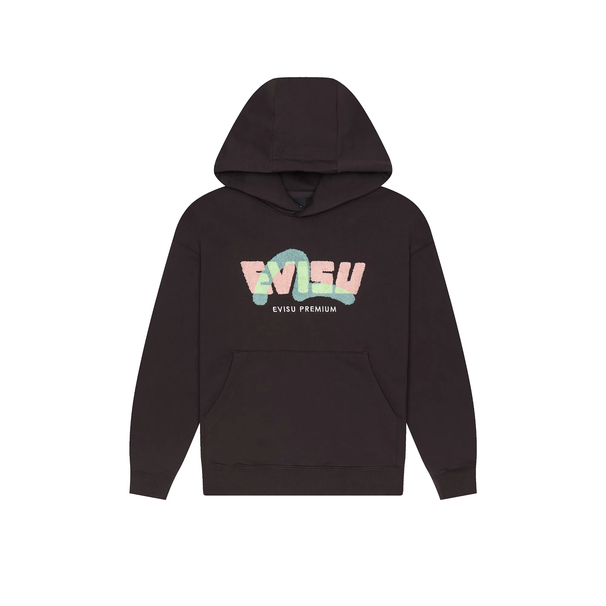 Evisu Block Hills Loose Fit Hoodie