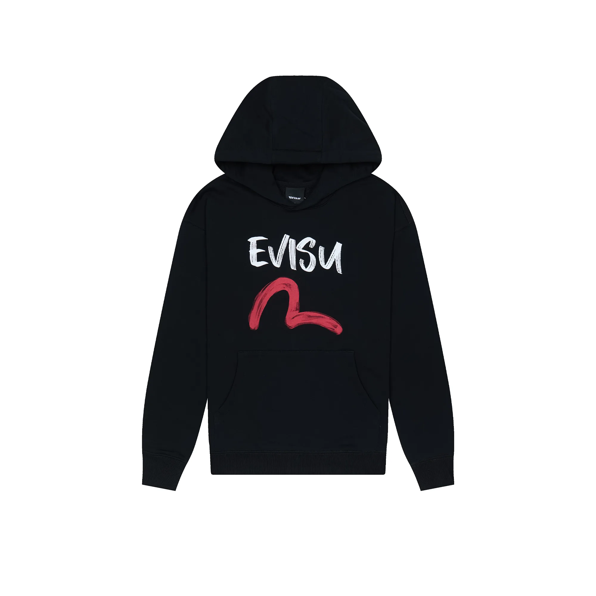 Худи EVISU Magic Painting Big Hills Loose Fit Hoodie