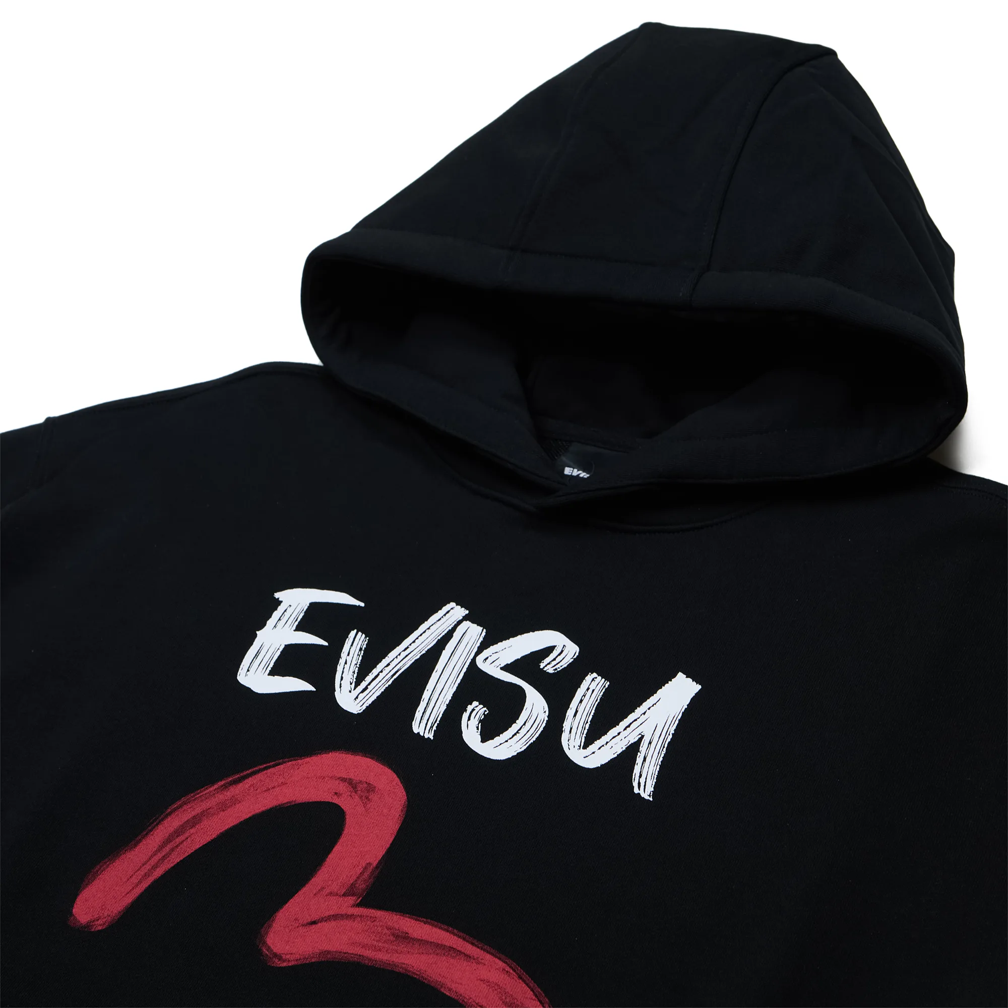 Худи EVISU Magic Painting Big Hills Loose Fit Hoodie