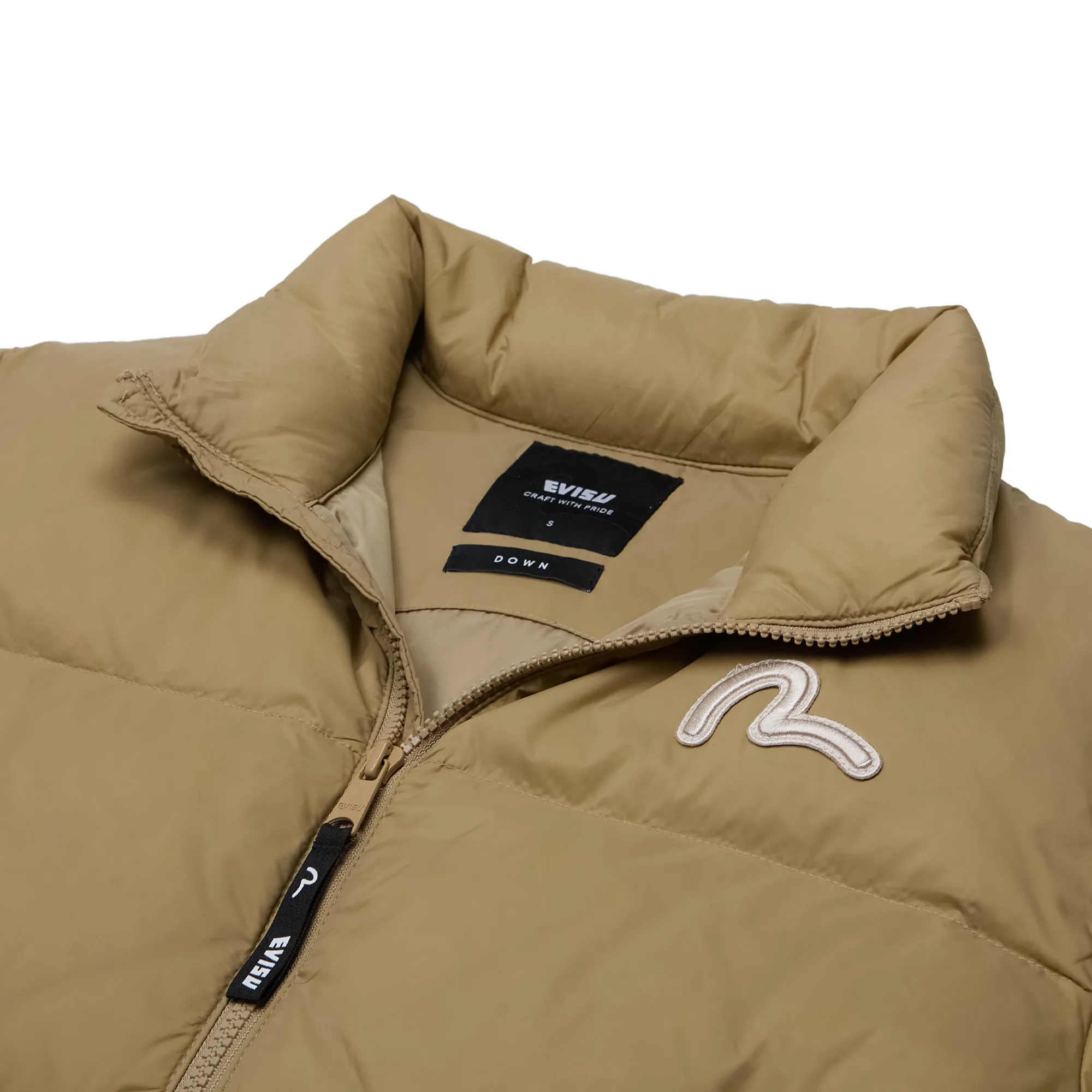 Пуховик женский Evisu Solid Short Down Jacket (Wmns)