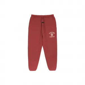 Fear of God Essentials Fleece Relaxed Sweatpant Crimson
